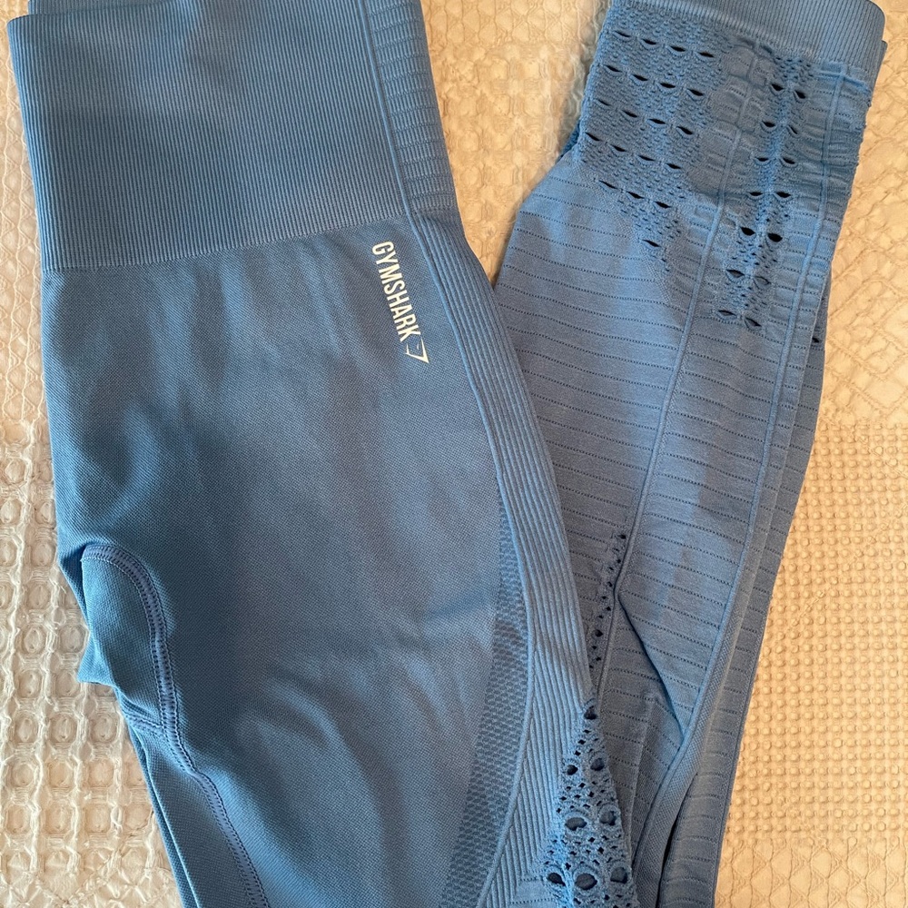 Gymshark Blue Seamless Leggings